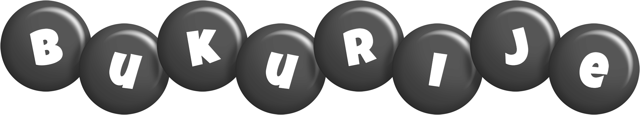 Bukurije candy-black logo