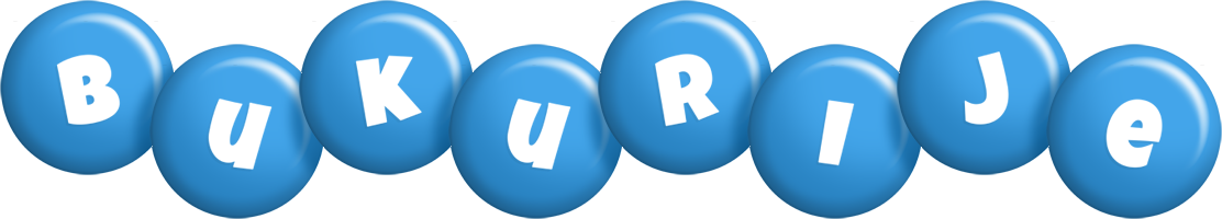 Bukurije candy-blue logo