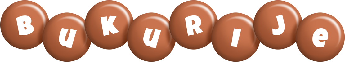 Bukurije candy-brown logo