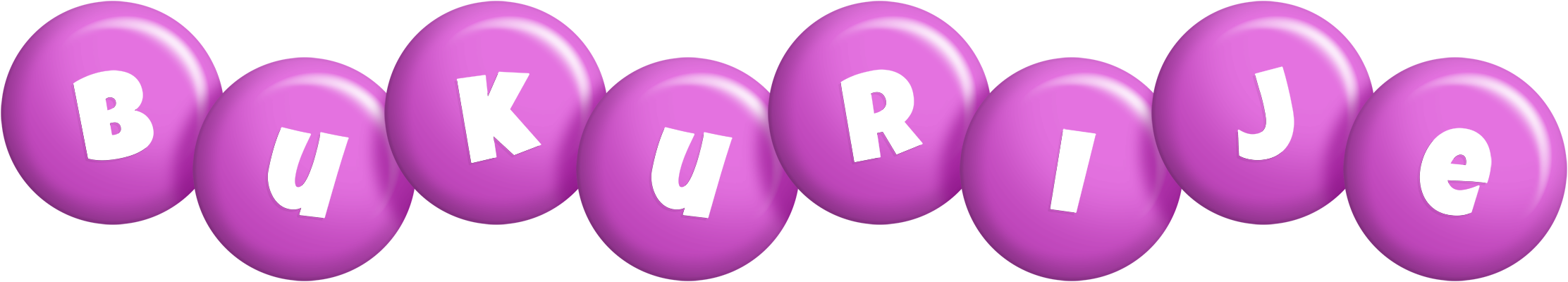 Bukurije candy-purple logo