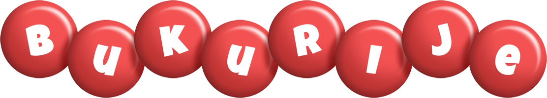 Bukurije candy-red logo