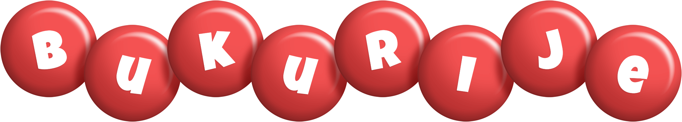 Bukurije candy-red logo