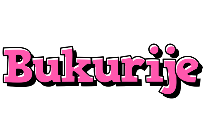 Bukurije girlish logo