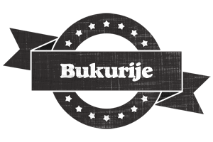 Bukurije grunge logo