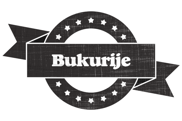Bukurije grunge logo