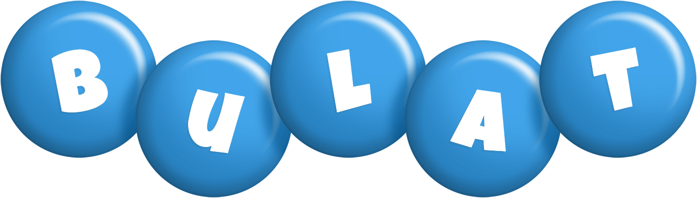 Bulat candy-blue logo