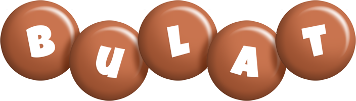 Bulat candy-brown logo