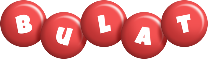 Bulat candy-red logo