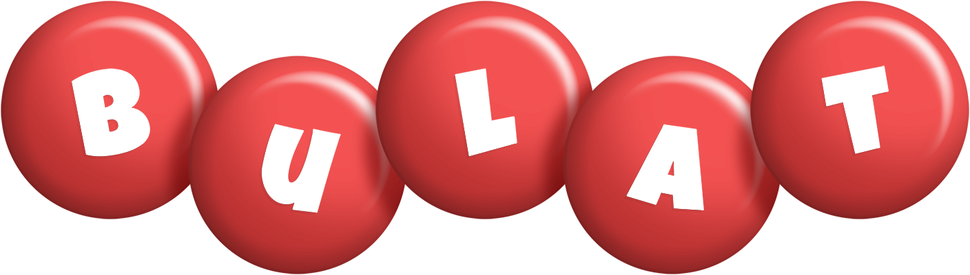 Bulat candy-red logo