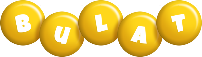 Bulat candy-yellow logo