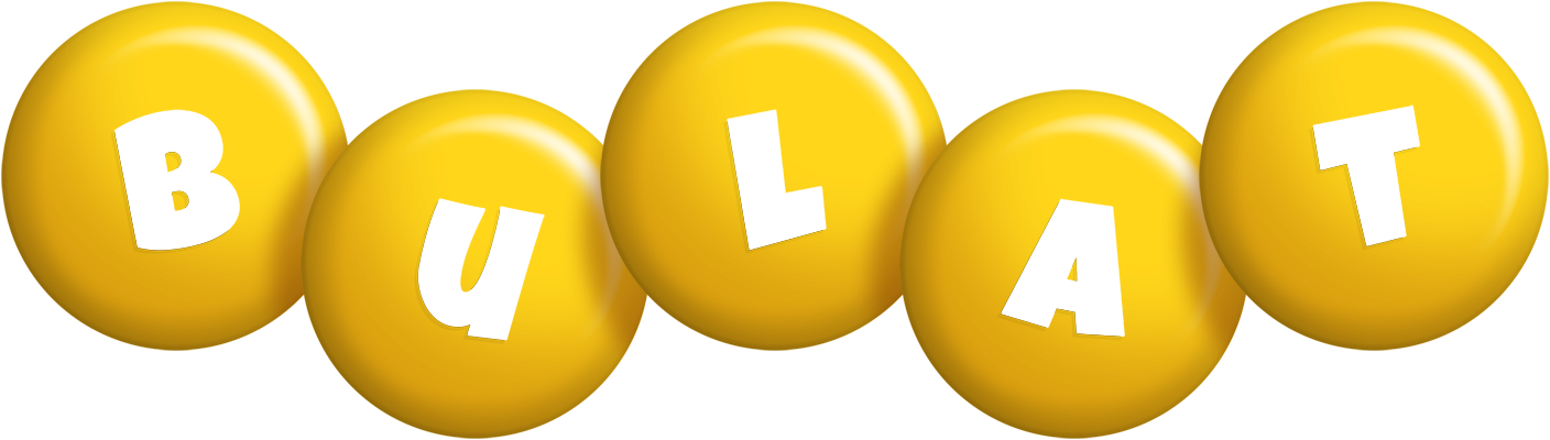 Bulat candy-yellow logo
