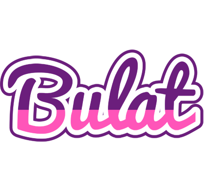 Bulat cheerful logo