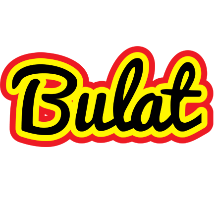 Bulat flaming logo