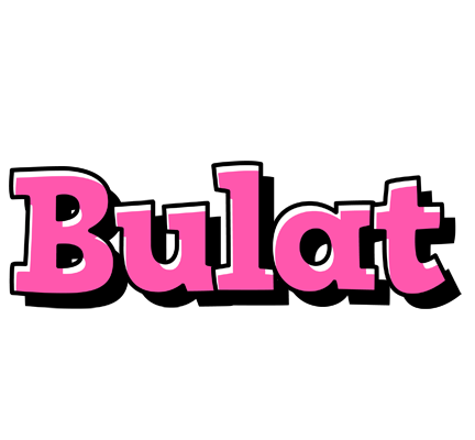 Bulat girlish logo