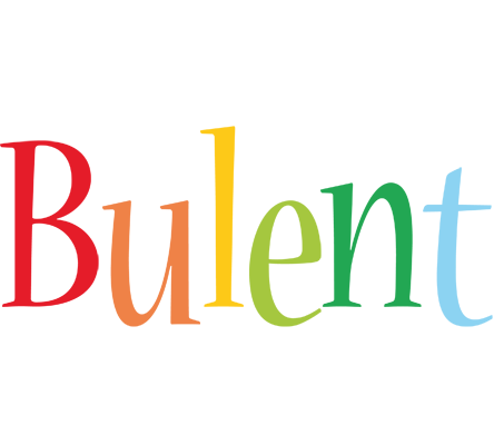 Bulent birthday logo