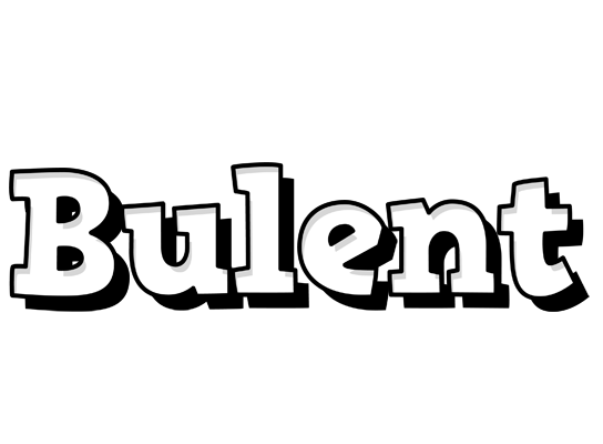 Bulent snowing logo