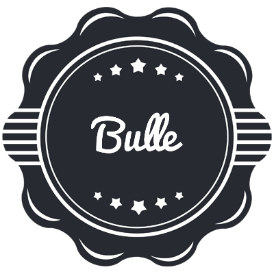 Bulle badge logo