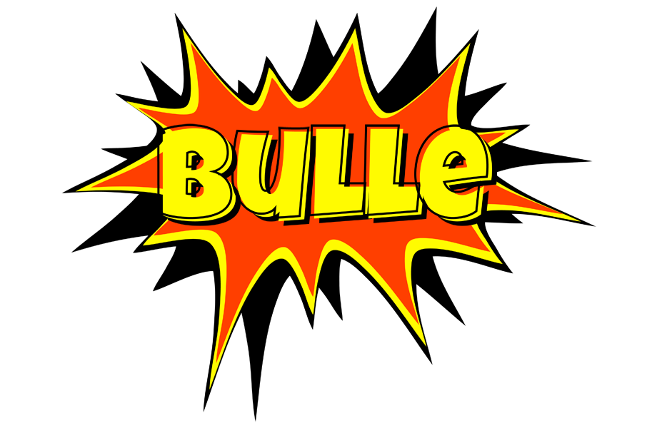 Bulle bazinga logo