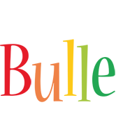 Bulle birthday logo