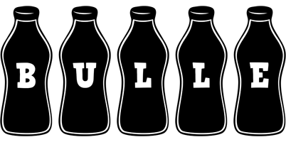 Bulle bottle logo