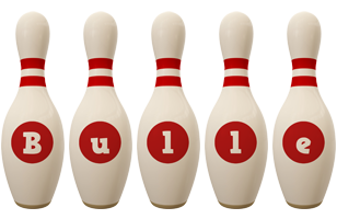 Bulle bowling-pin logo