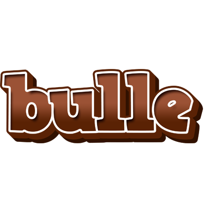 Bulle brownie logo