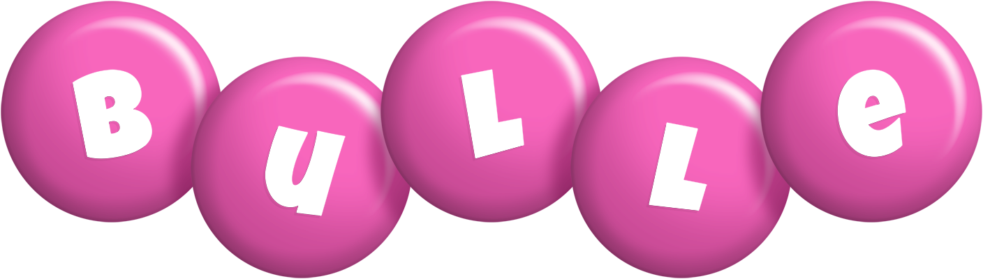 Bulle candy-pink logo