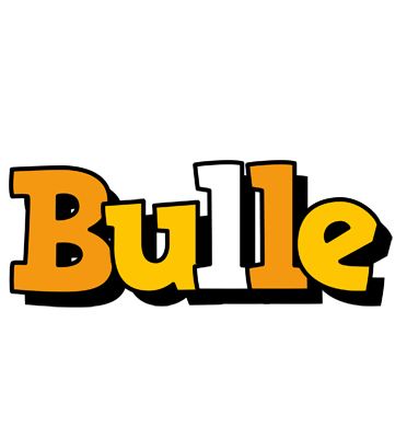 Bulle cartoon logo