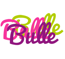 Bulle flowers logo