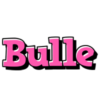 Bulle girlish logo