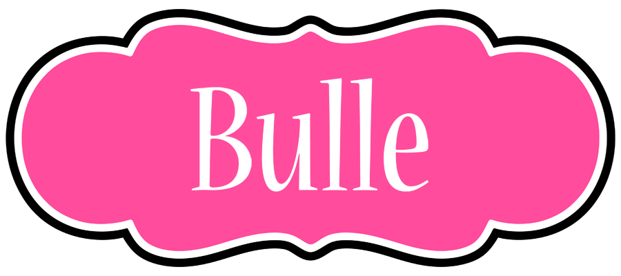 Bulle invitation logo
