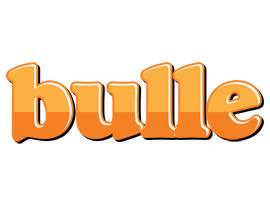 Bulle orange logo