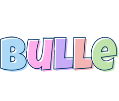 Bulle pastel logo