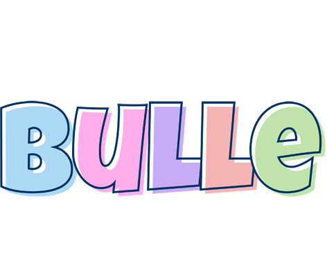 Bulle pastel logo