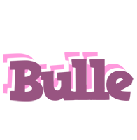 Bulle relaxing logo