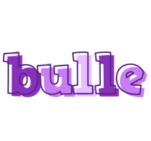 Bulle sensual logo