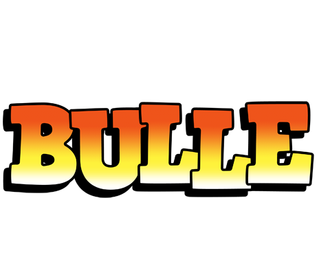 Bulle sunset logo
