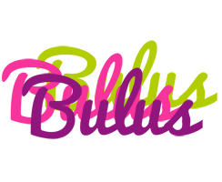 Bulus flowers logo