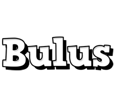 Bulus snowing logo