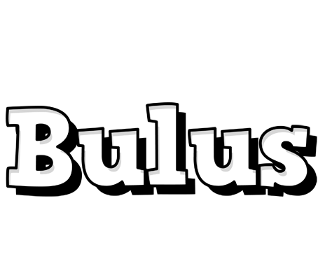 Bulus snowing logo