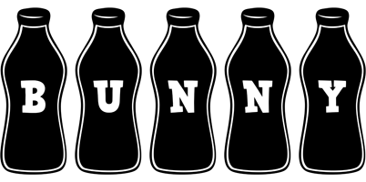 Bunny bottle logo