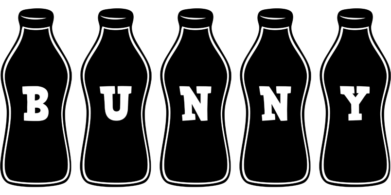 Bunny bottle logo