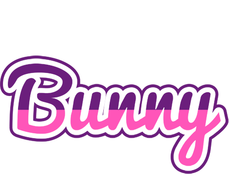 Bunny cheerful logo