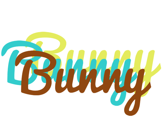 Bunny cupcake logo