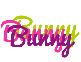Bunny flowers logo
