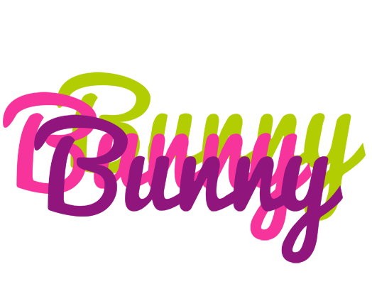Bunny flowers logo