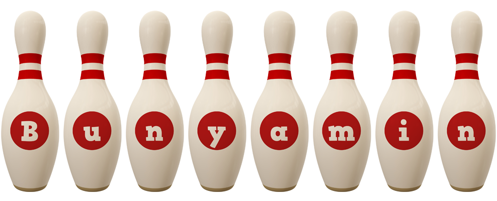Bunyamin bowling-pin logo