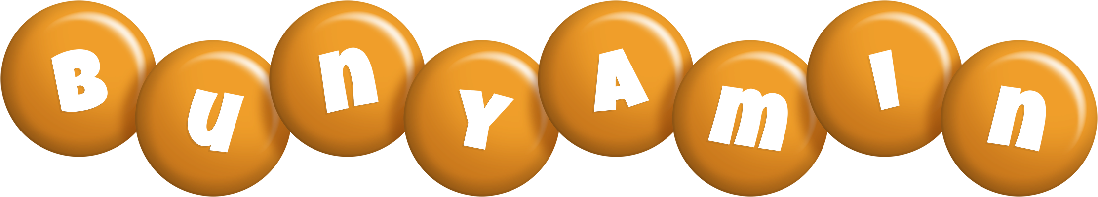Bunyamin candy-orange logo