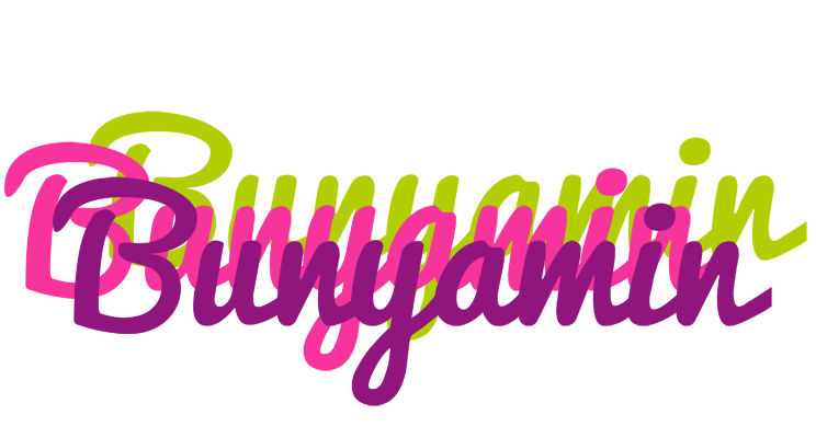Bunyamin flowers logo