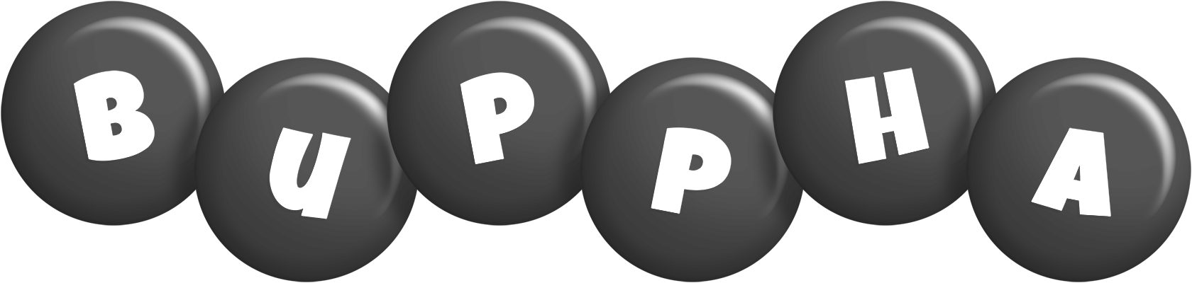 Buppha candy-black logo